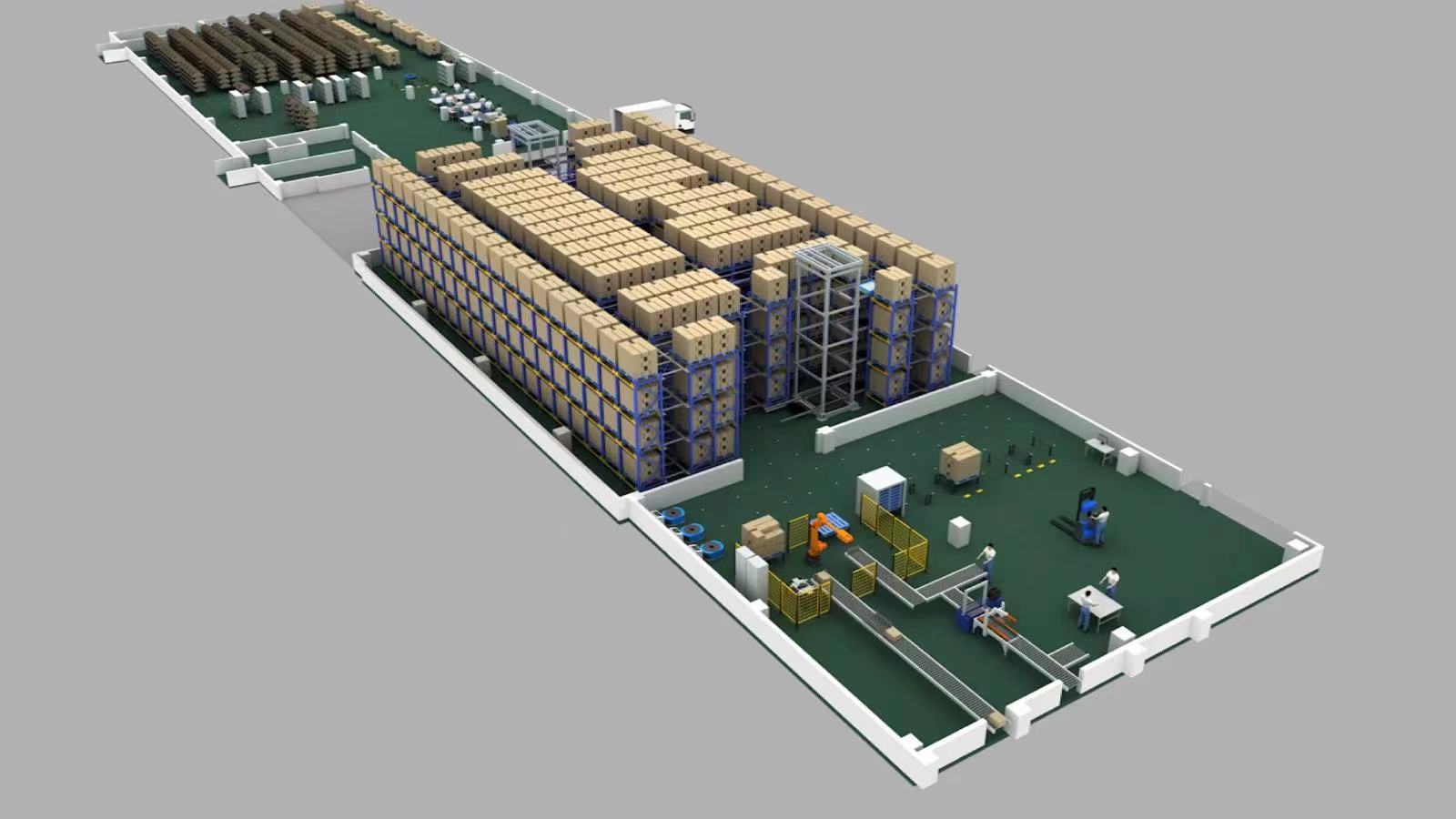 【兆恒機械】菜鳥在浙江建設(shè)“無人糧倉”，引入機械臂、AGV機器人、四向穿梭車